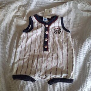 MVP baseball onesie 6 to 9 months